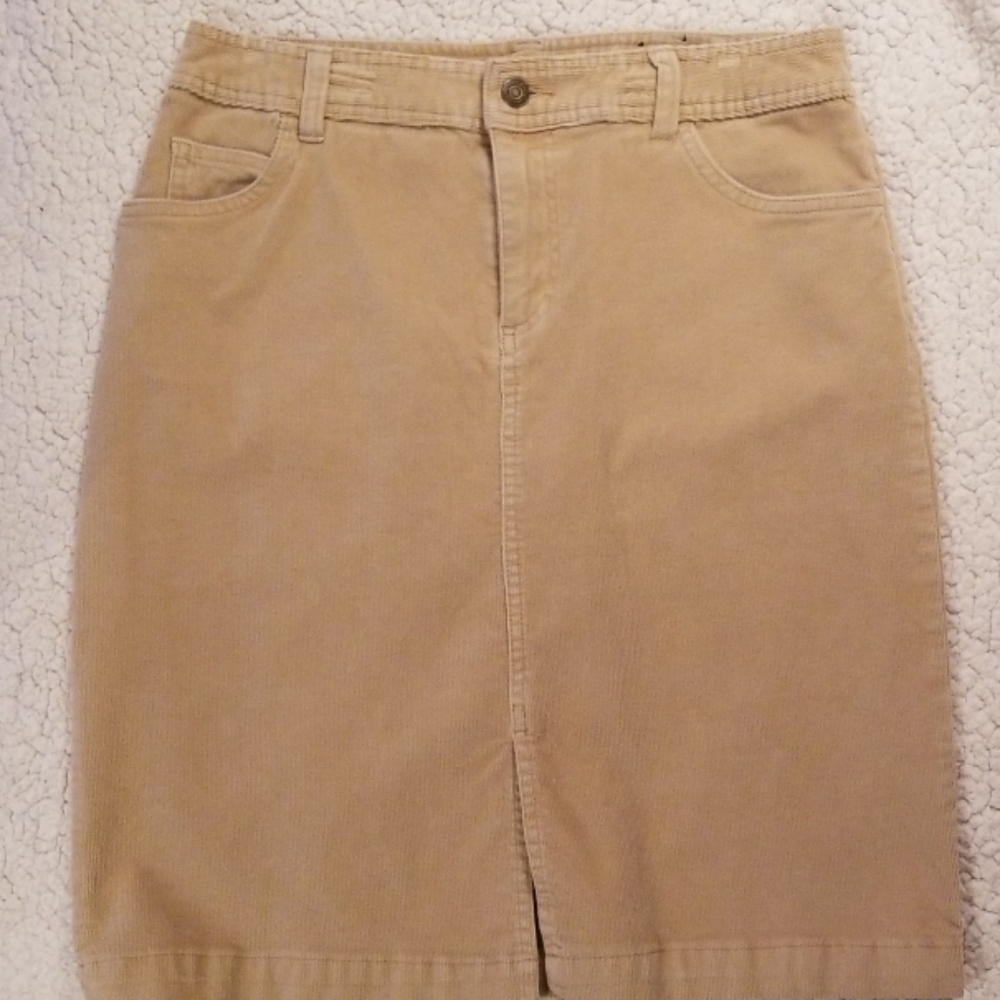 Corduroy Skirt